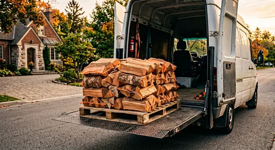 Укладка дров в Электроуглях, переулок Печная, 1