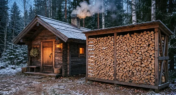 Укладка дров в Электроуглях, проезд Тепличная, 8Б